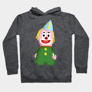 The Test Card Clown Hoodie